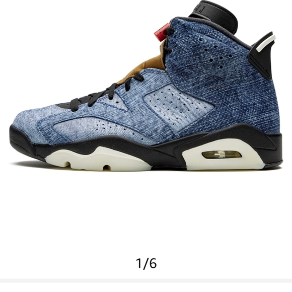 Jordan 6 denim - Picture 3 of 6